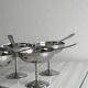 6 Letang Remy stainless steel footed cups