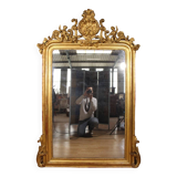 Louis Philippe mirror decorated with Putti