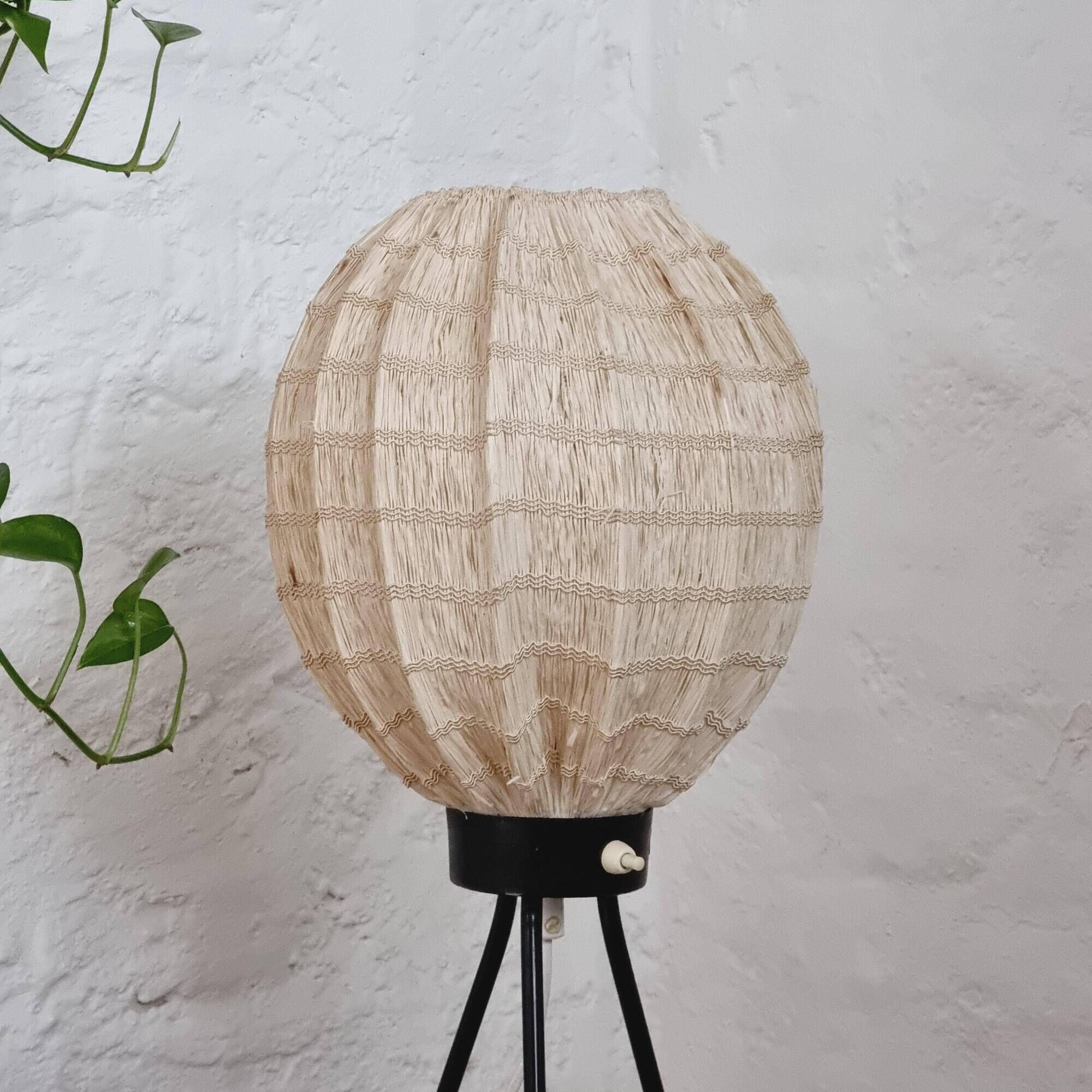 Rare Swedish tripod lamp, modern Scandinavian / mid-century modern style.