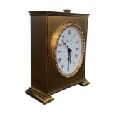 Bayard brass quartz clock