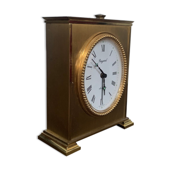 Bayard brass quartz clock