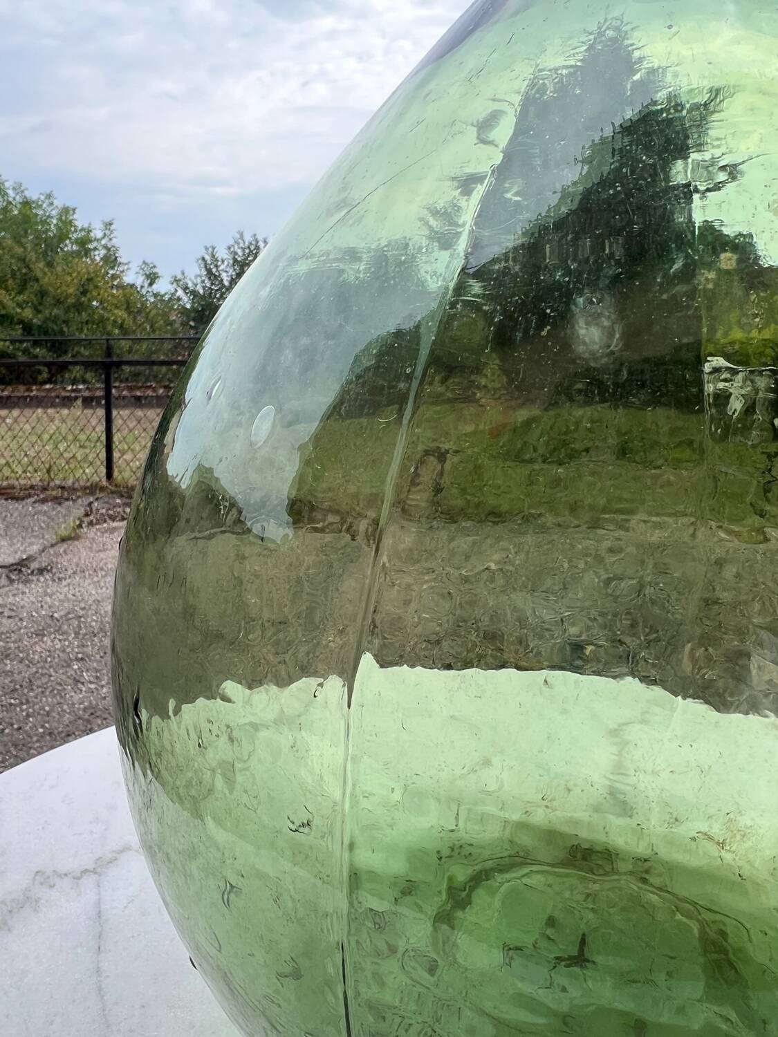 Jeanne lady in blown glass