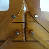 Vintage wood standing worker