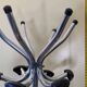 Vintage chrome metal coat rack, 1970s
