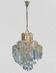 Murano crystal chandelier attributed to Paolo Venini, 1970s.