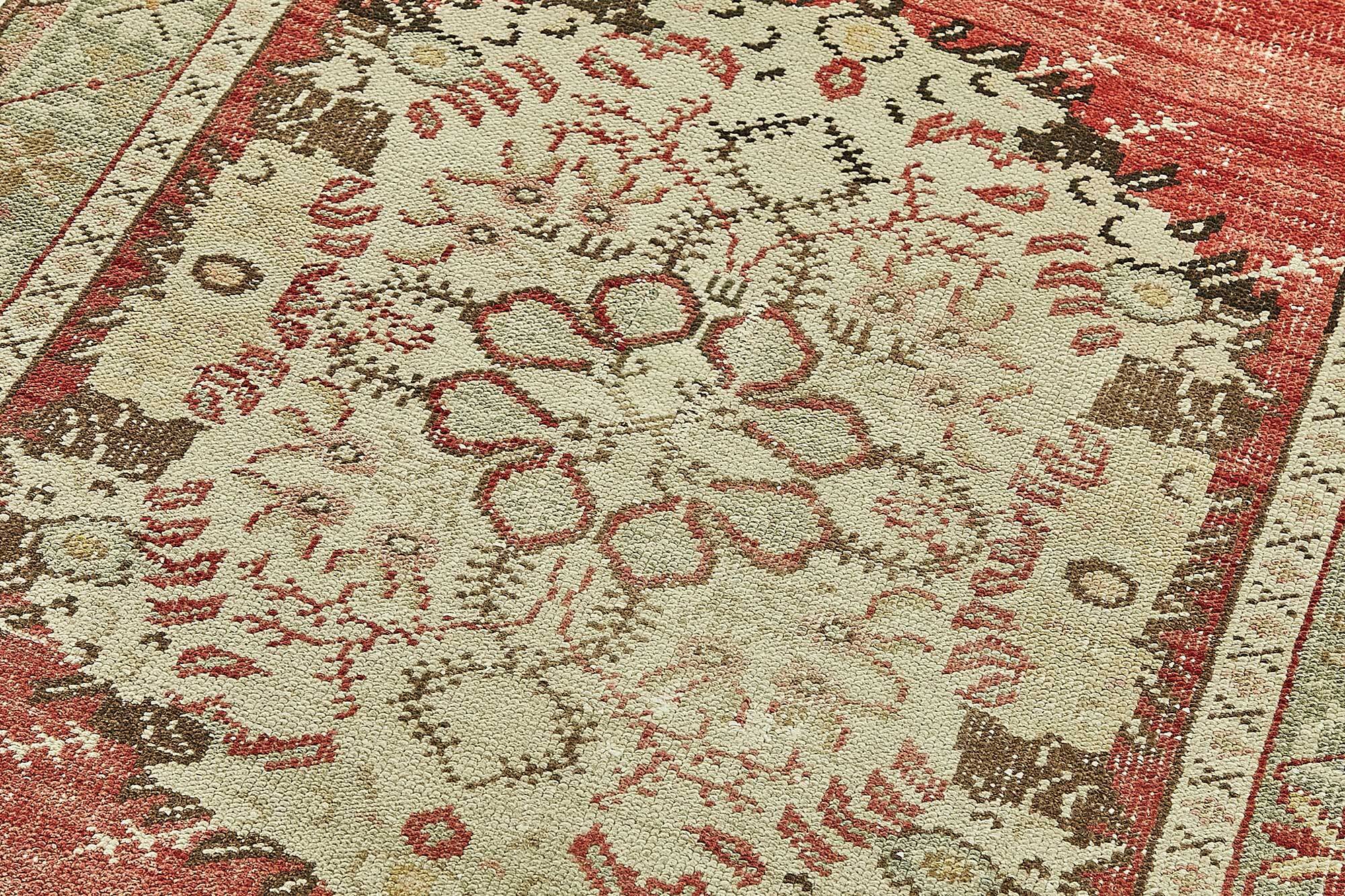 Turkish Vintage Anatolian Rug 100 cm x 205 cm