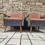 Pair of 1960 armchairs