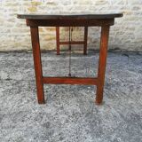 Folding brewery table