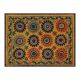 Hand knotted rug, vintage Turkish rug 116x150 cm