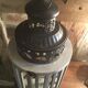 Wood/metal lantern