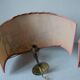 Pair of fabric wall lights
