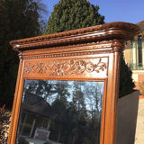 Oak mirror