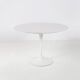 Table à manger tulipe en bois par Eero Saarinen pour Knoll International 1970