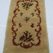 Tapis descente de lit en haute laine fait main 110x70cm