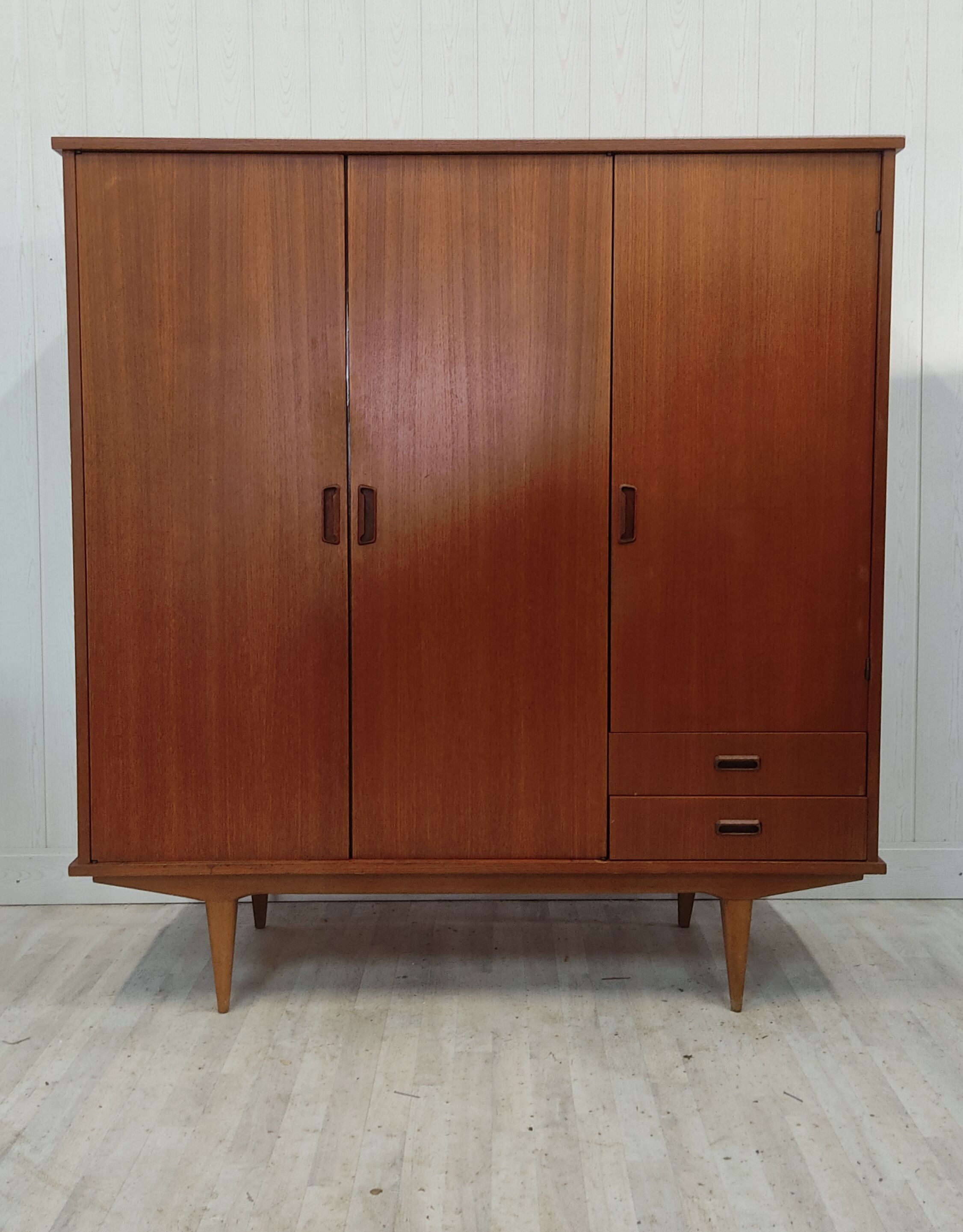 Scandinavian-style teak cabinet