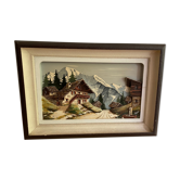 Old relief painting raugel