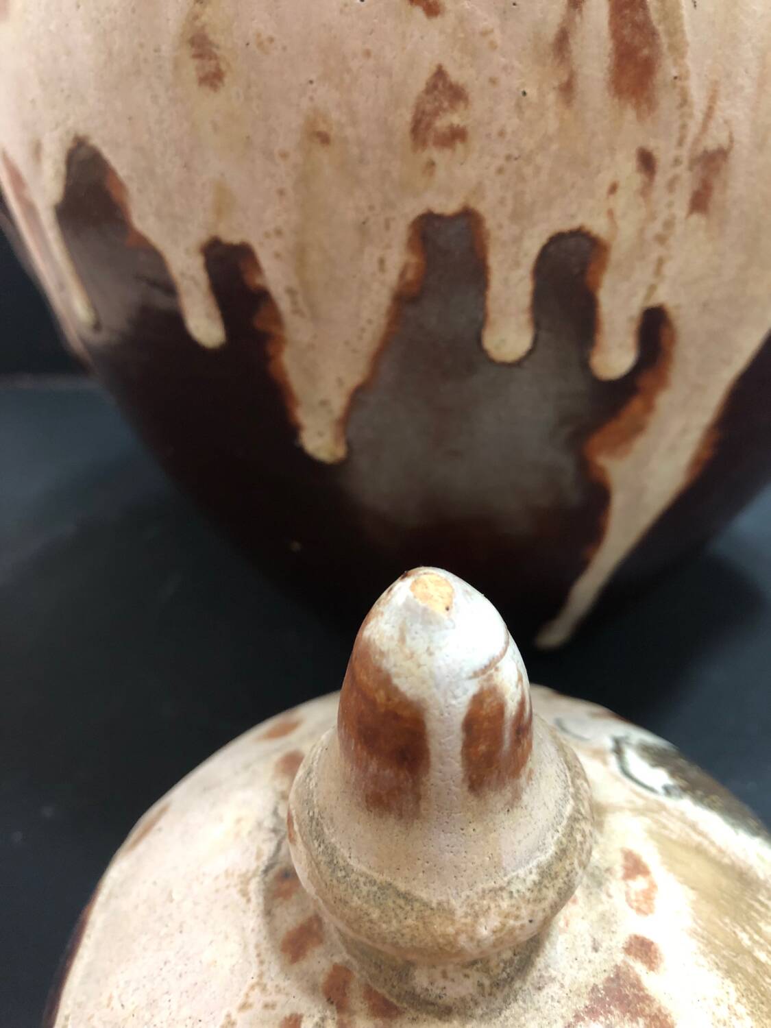 Stoneware teapot by Marcellus Aubry
