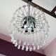 Italian murano waterfall chandelier