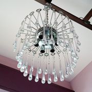 Lustre italien de la cascade de Murano