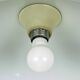 Vintage Murano glass pendant lamp attributed to Venini, Italy, 1970s.