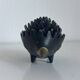 Vintage 1950 hedgehog ashtrays by Walter Bosse for Hertha Baller