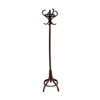 Porte manteau perroquet bois sur pied