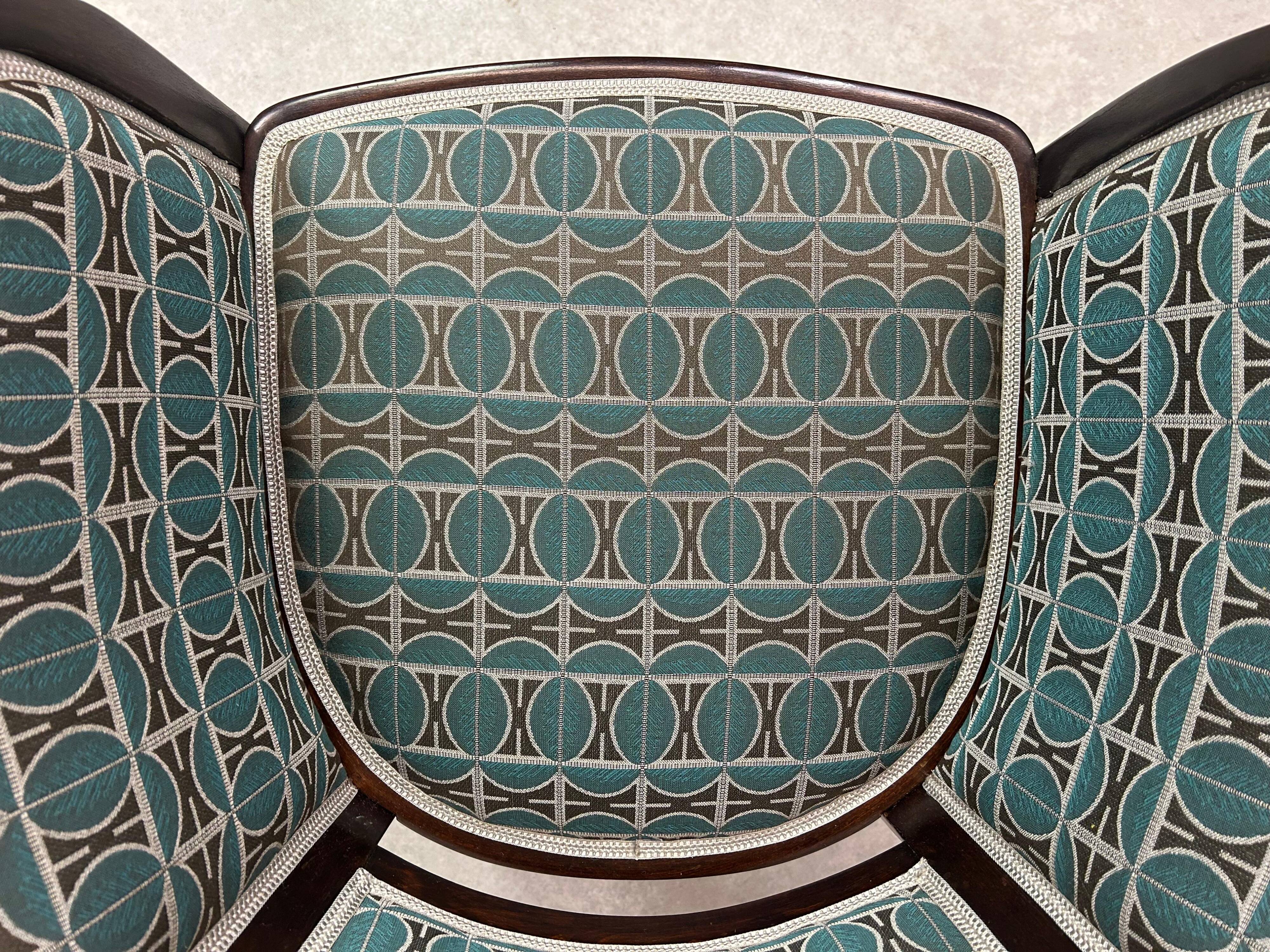 Jugendstil office chair by Otto Wagner for J&J Kohn