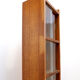 Large vintage glass library mid-century - 1960s