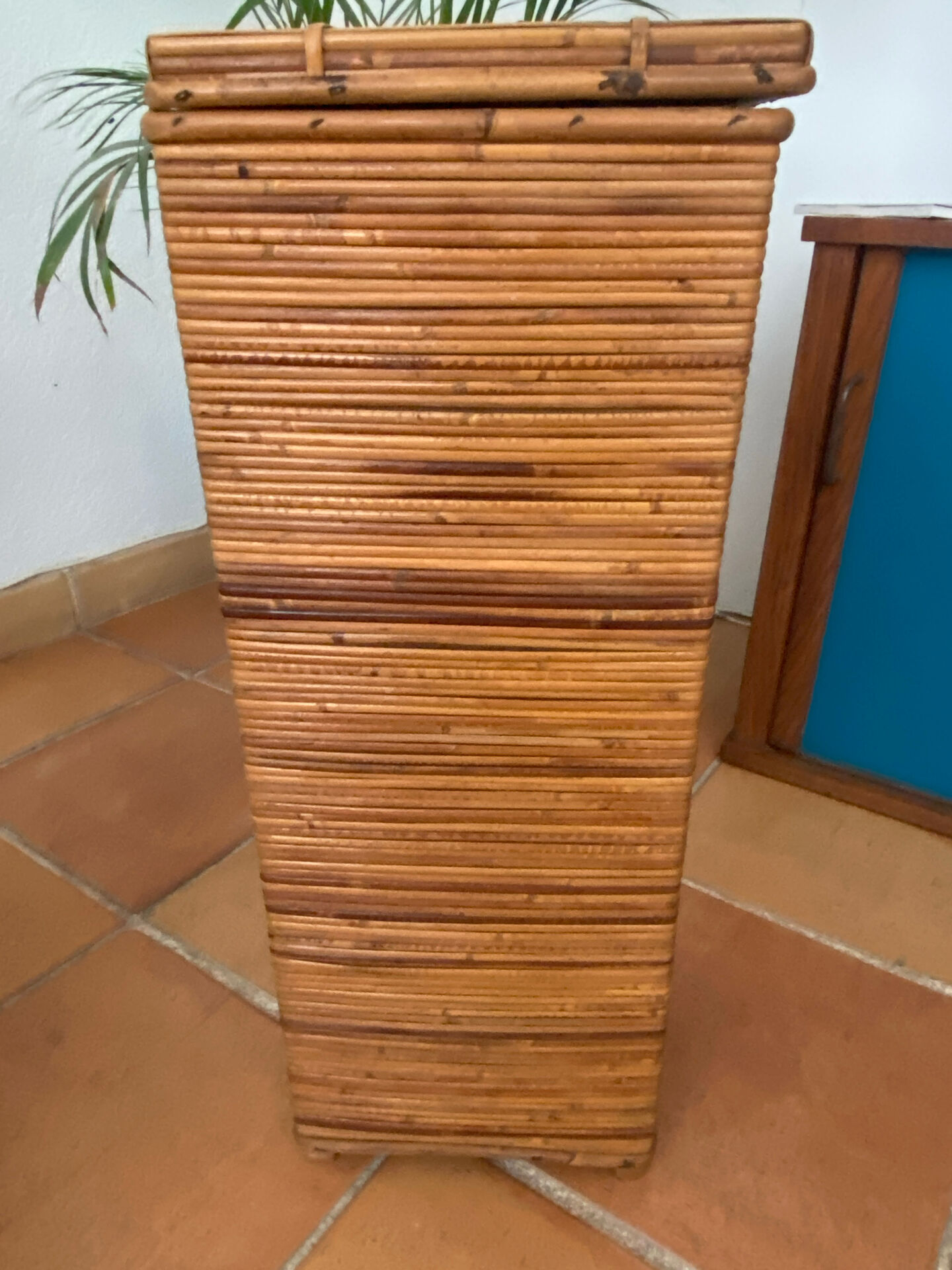 Rattan chest