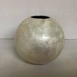 Mother-of-pearl ball vase
