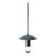 Bahaus style chandelier brand AKA electric, GDR 1970's