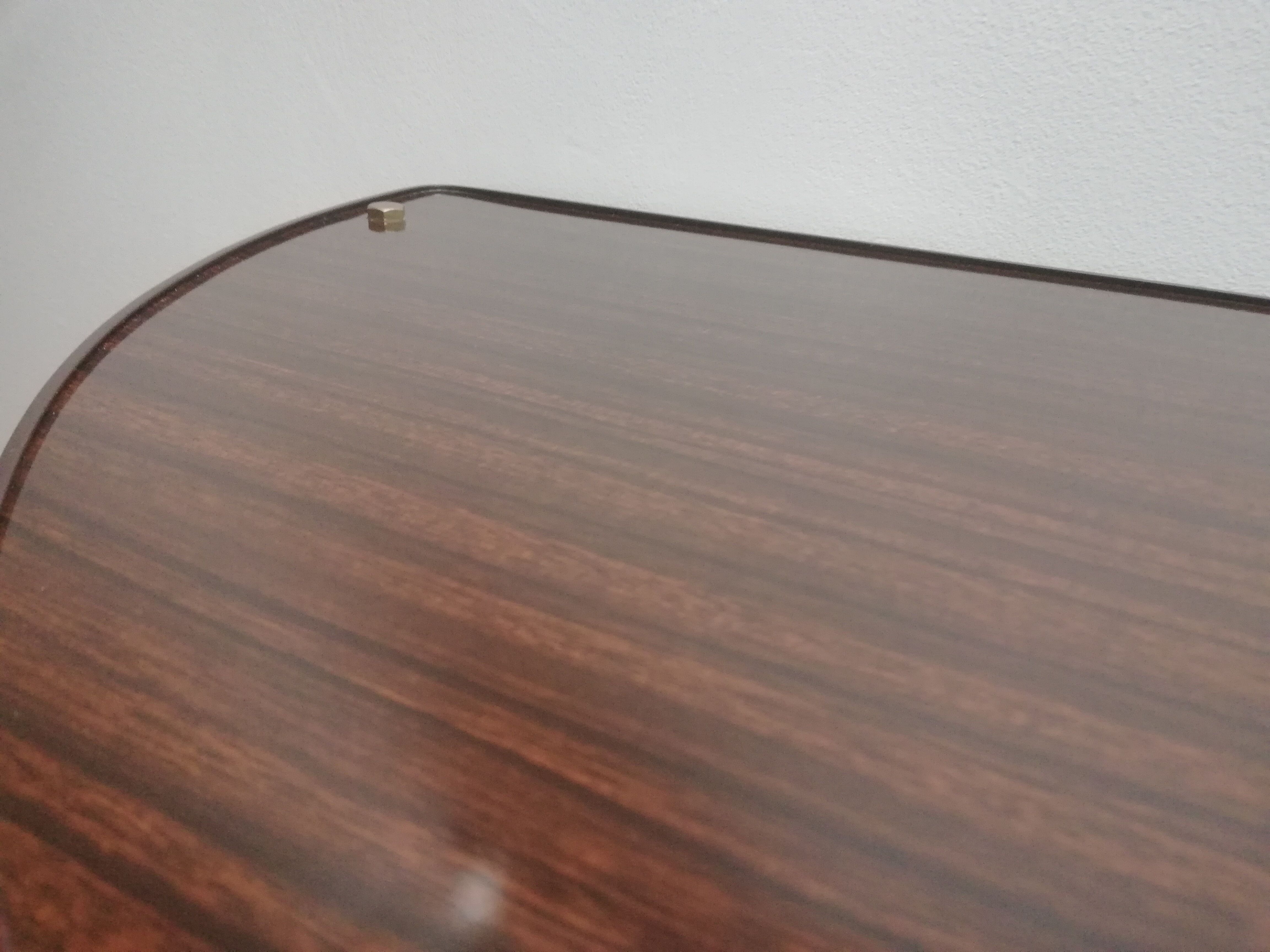 Pair of corner shelves