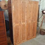 Vestiaire bois ancien