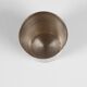 Christofle silver metal tumbler cup, Luc Lanel ripple model