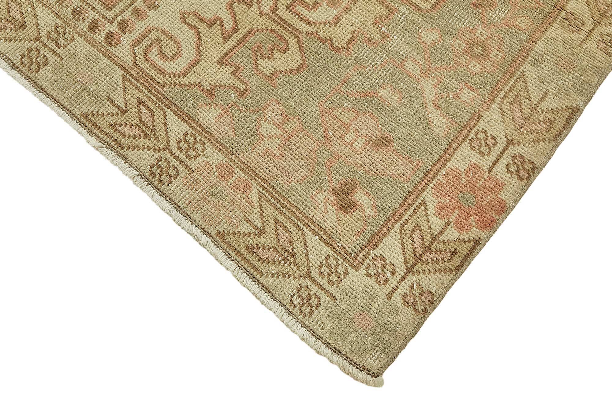 Turkish Vintage Anatolian Rug 130 cm x 228 cm
