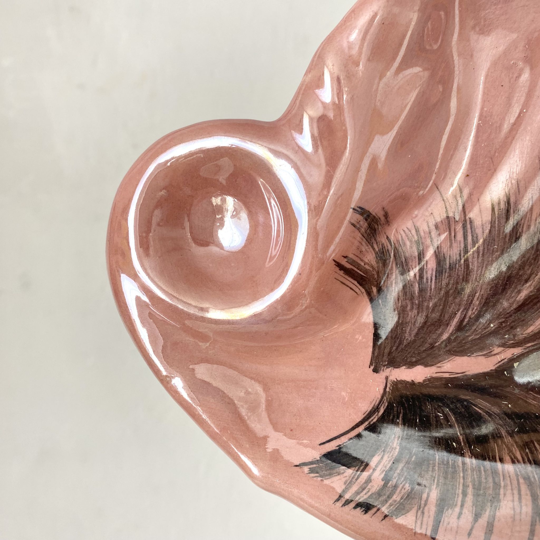 Vide poche en céramique nacré