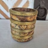 Cendriers coupelles marbre Italien vintage