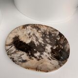 Very large empty pocket or petrified wooden flat