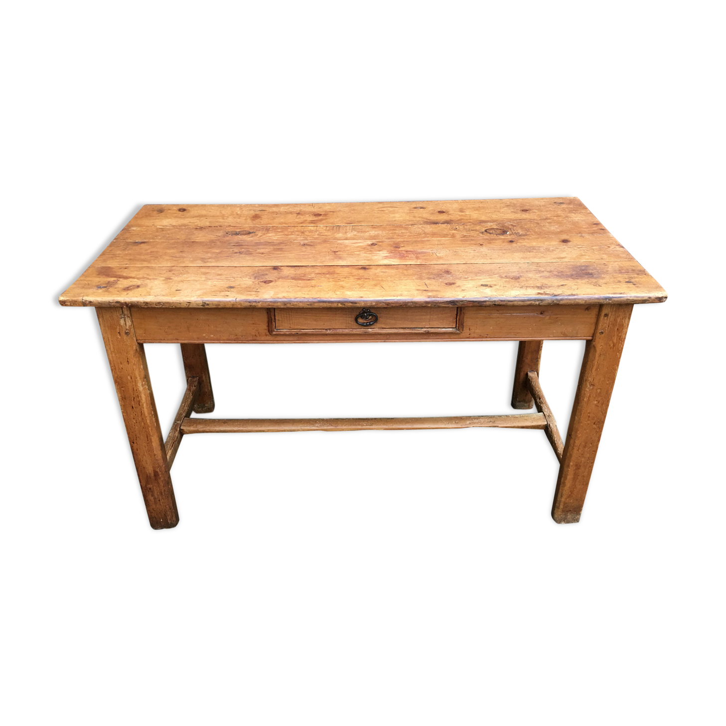 Solid oak farm table