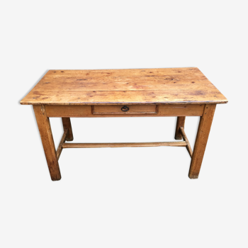 Solid oak farm table