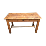 Solid oak farm table
