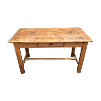 Solid oak farm table