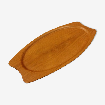 Teak wooden tray by Silva Denmerk, 1960's