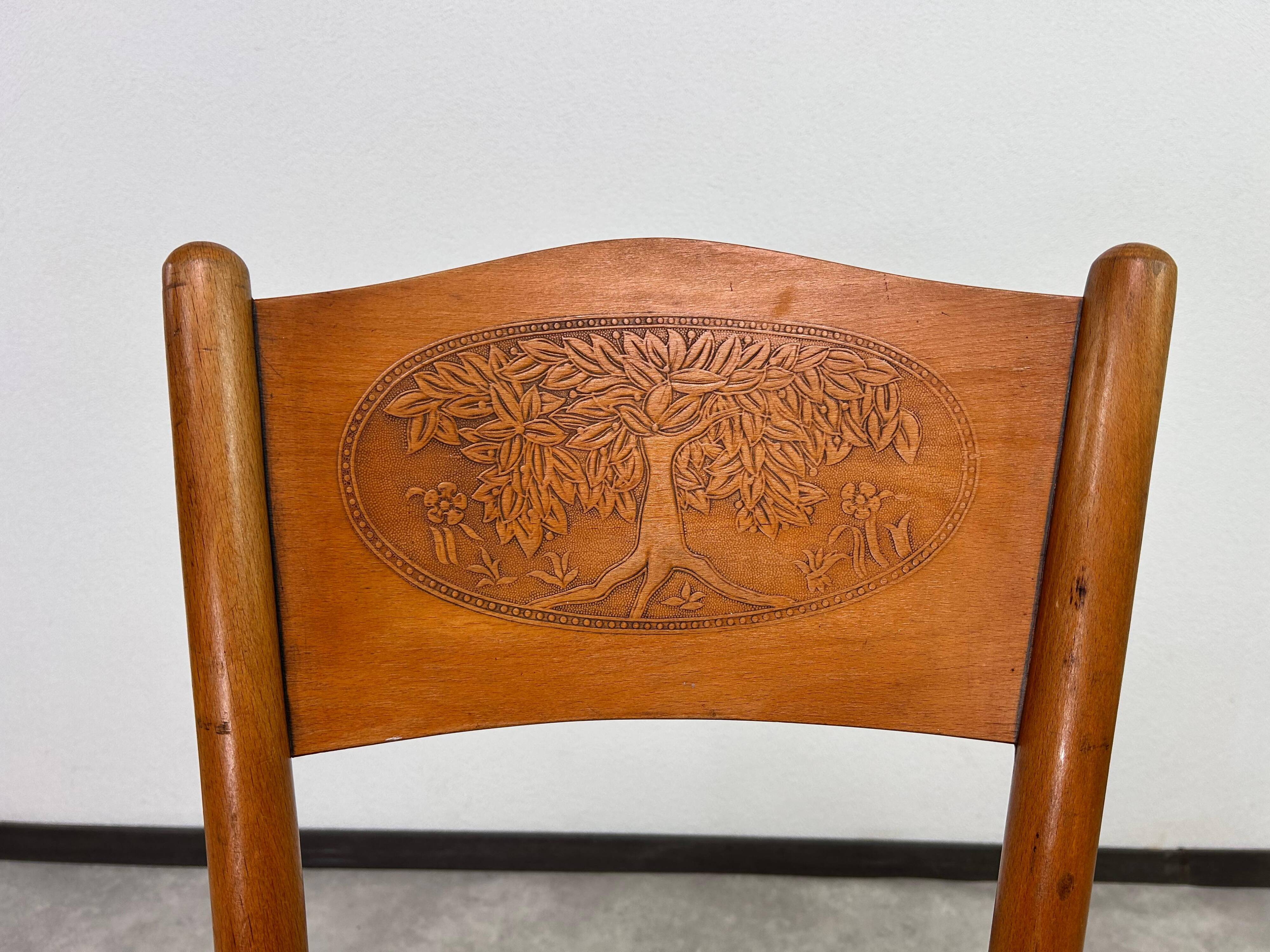 Bentwood dining chairs by Thonet