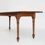 Rustic Farmhouse Table in Pine Wood, France, 1850s