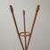 Handcrafted floor lamp in rope from the 60s and 70s