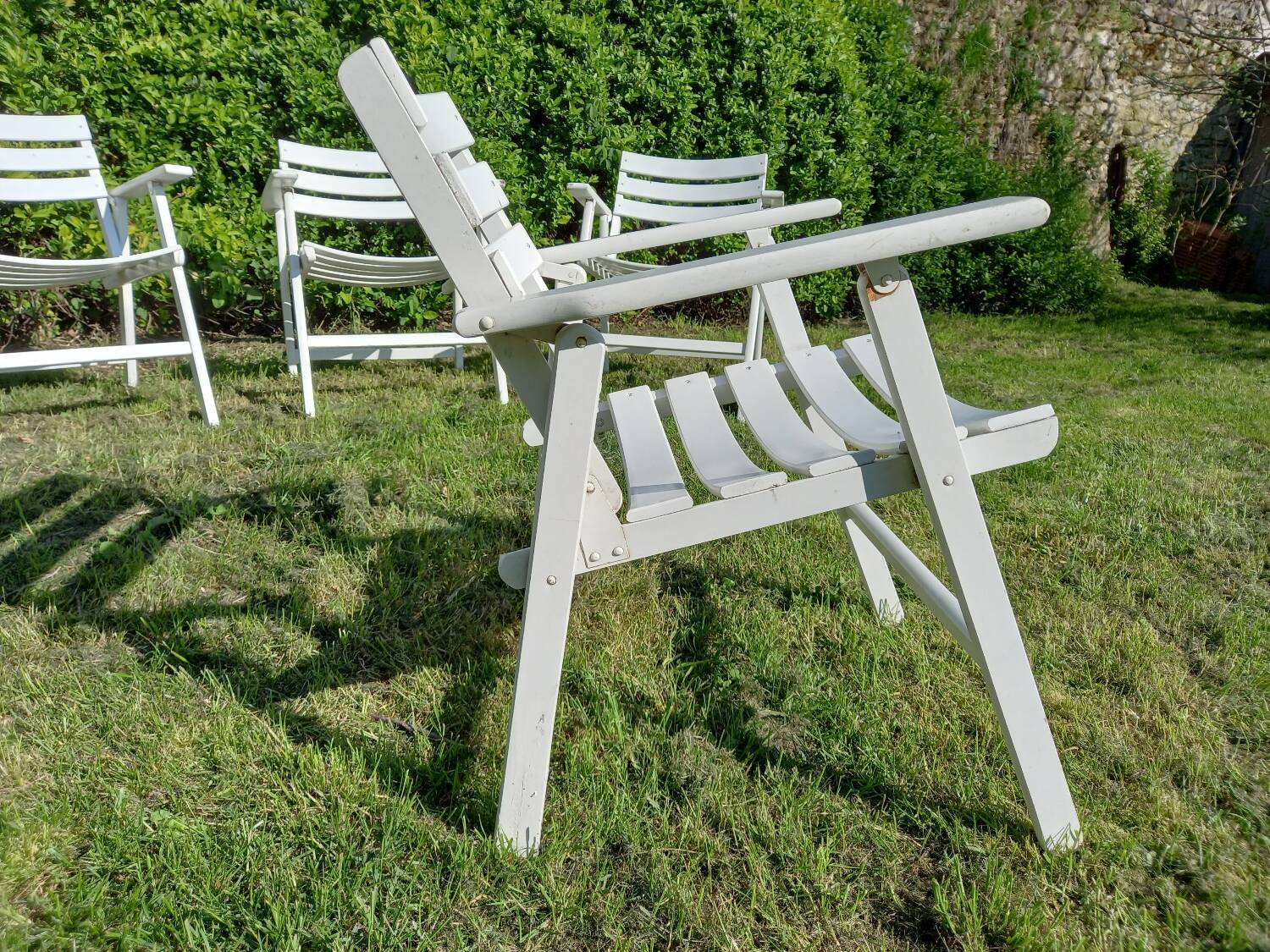 1960s garden armchair