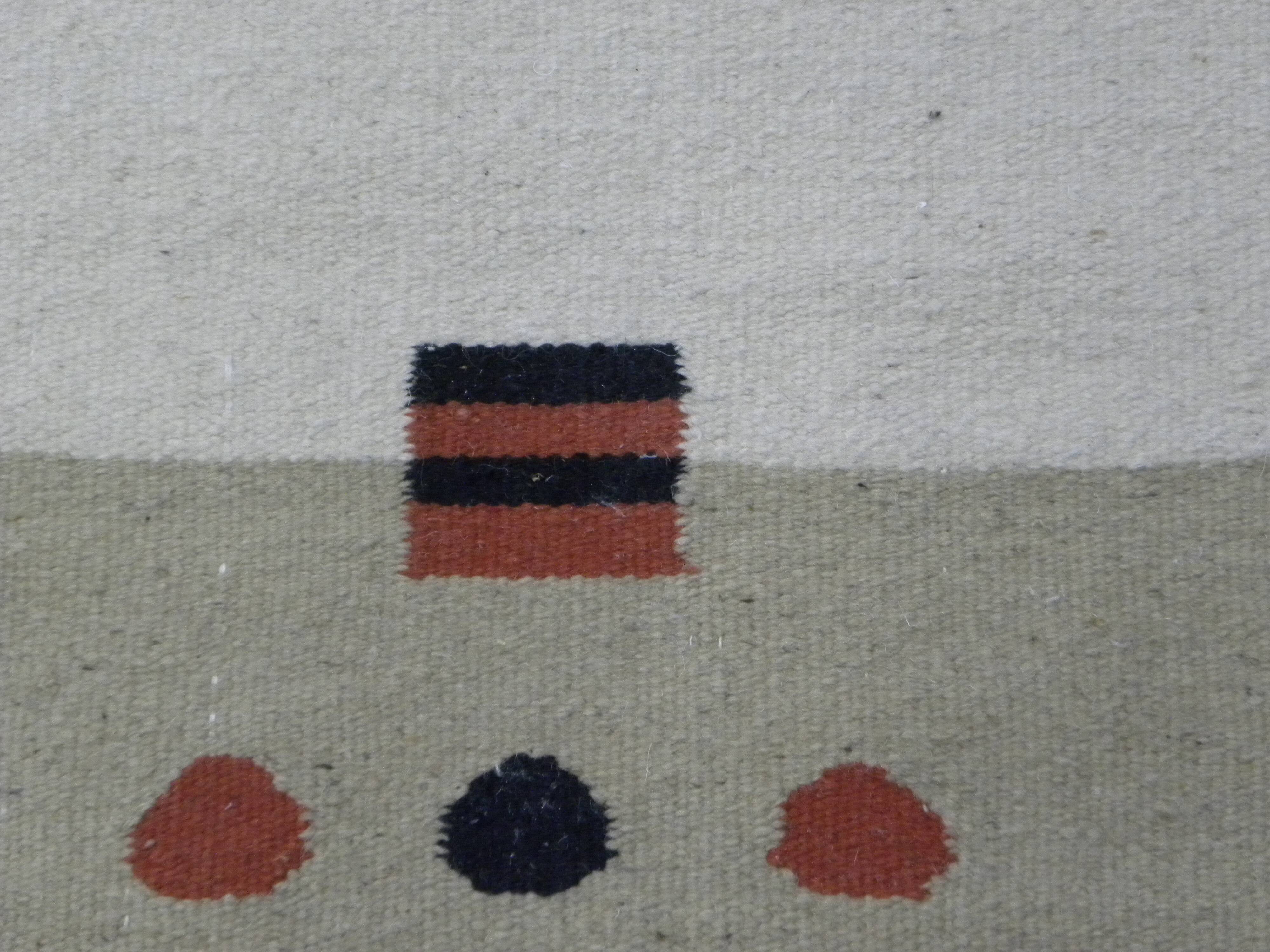 Bohème Berber Rug, Hand-Knotted Ethnic Rug, Living Room Bedroom Rug