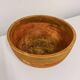 Swedish folk art, large unique agricultural bowl from the early 19th century in painted wood.