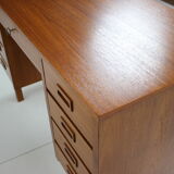 Restored danish teak desk, 1960's